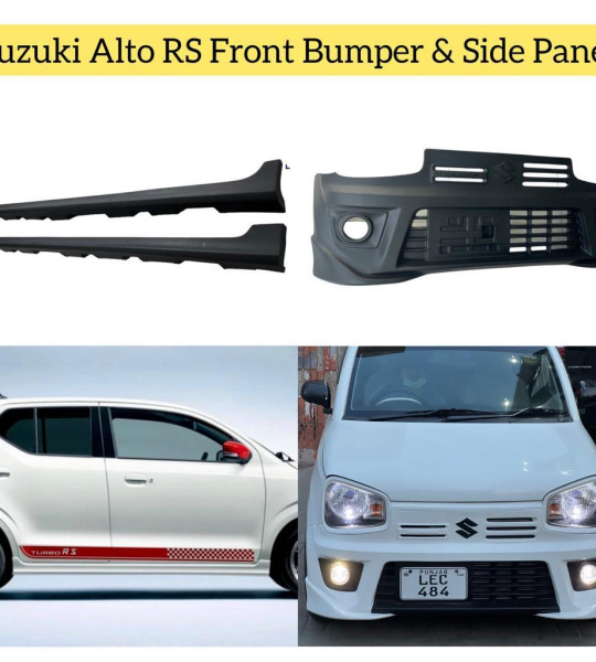 FRONT BUMPER WITH SIDE PANEL RS ALTO 660